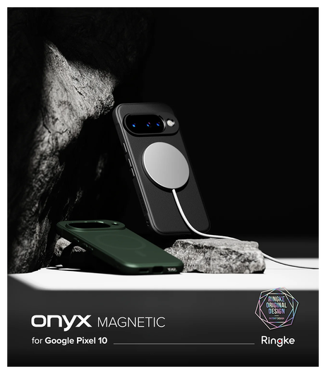 Ringke Onyx Magnetic Google Pixel 10 Hoesje MagSafe Zwart afbeelding 6