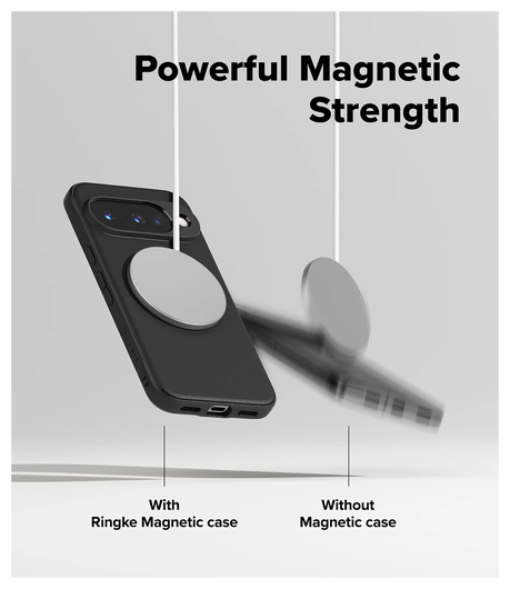 Ringke Onyx Magnetic Google Pixel 10 Hoesje MagSafe Zwart afbeelding 8