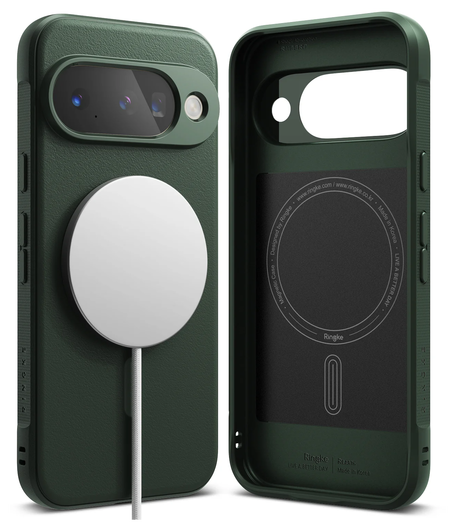 Ringke Onyx Magnetic Google Pixel 10 Hoesje MagSafe Groen afbeelding 1