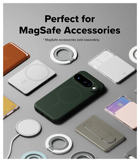 Ringke Onyx Magnetic Google Pixel 10 Hoesje MagSafe Groen afbeelding 9