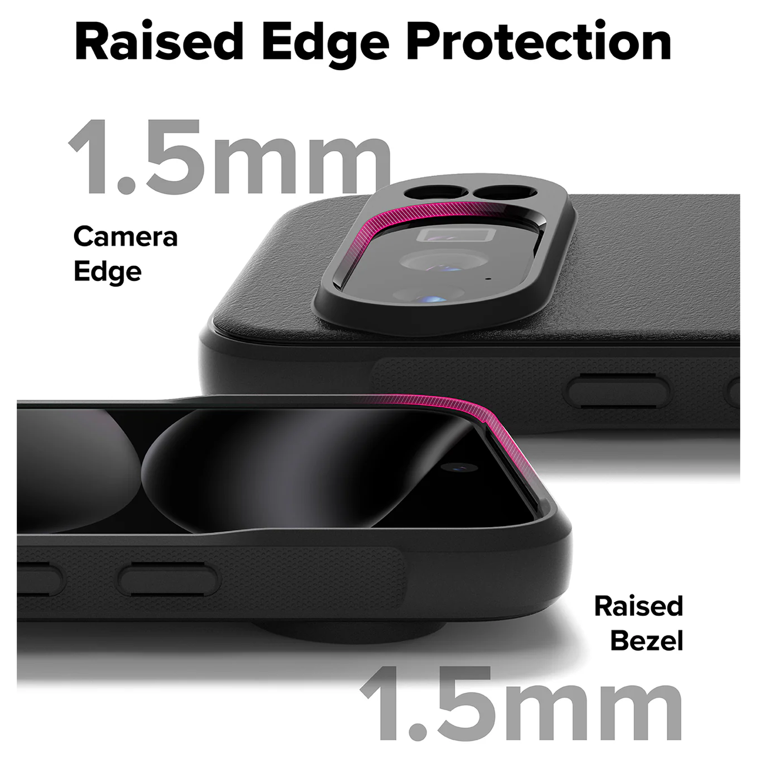 Ringke Onyx Google Pixel 10 Pro Hoesje Flexibel TPU Back Cover Zwart afbeelding 4
