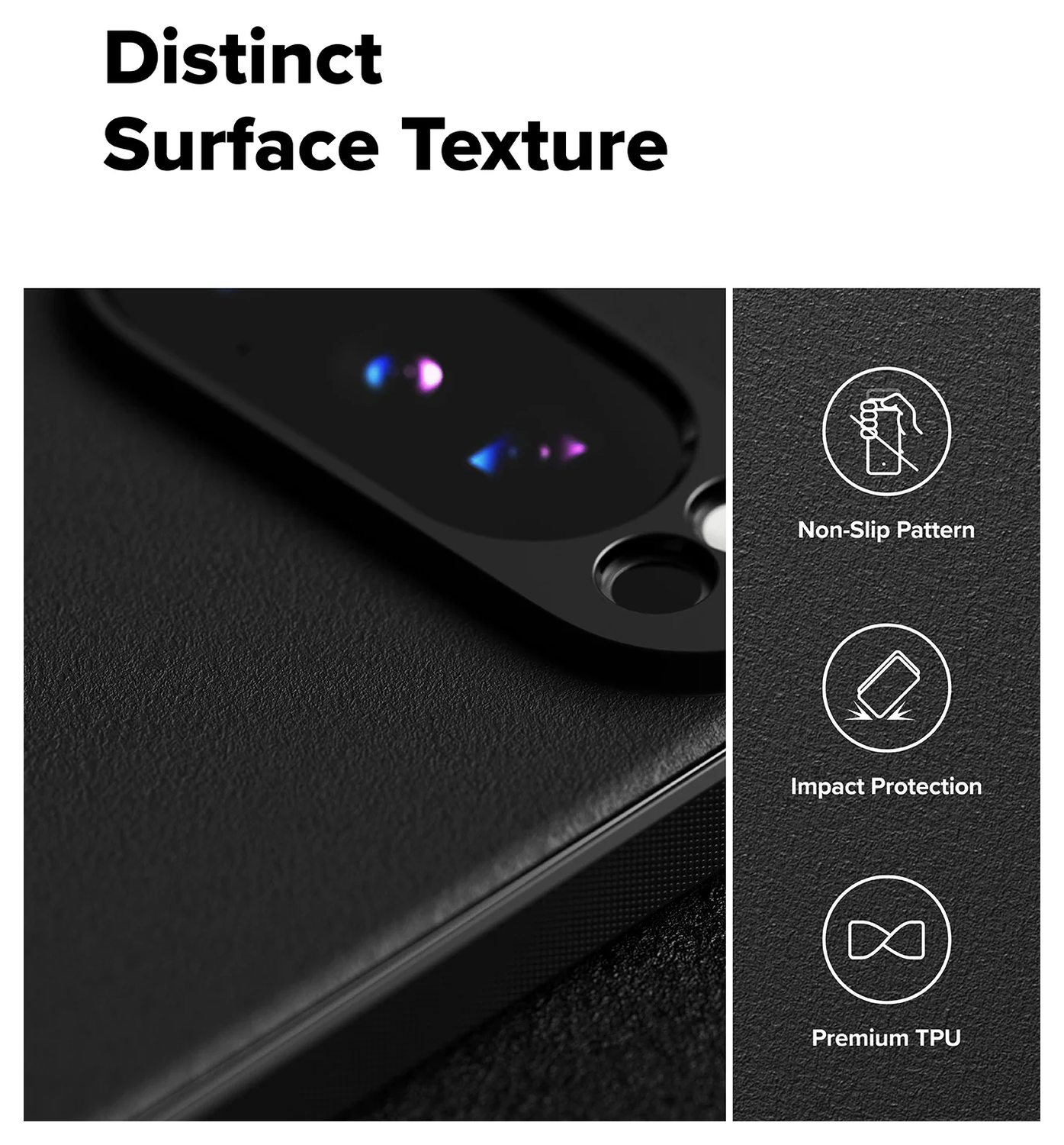 Ringke Onyx Google Pixel 10 Pro Hoesje Flexibel TPU Back Cover Zwart afbeelding 7