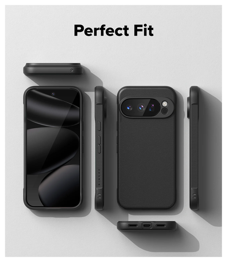 Ringke Onyx Google Pixel 10 Pro Hoesje Flexibel TPU Back Cover Zwart afbeelding 2