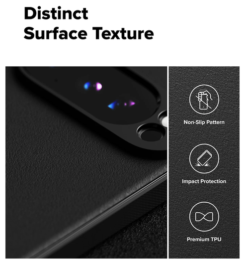 Ringke Onyx Google Pixel 10 Pro Hoesje Flexibel TPU Back Cover Zwart afbeelding 7