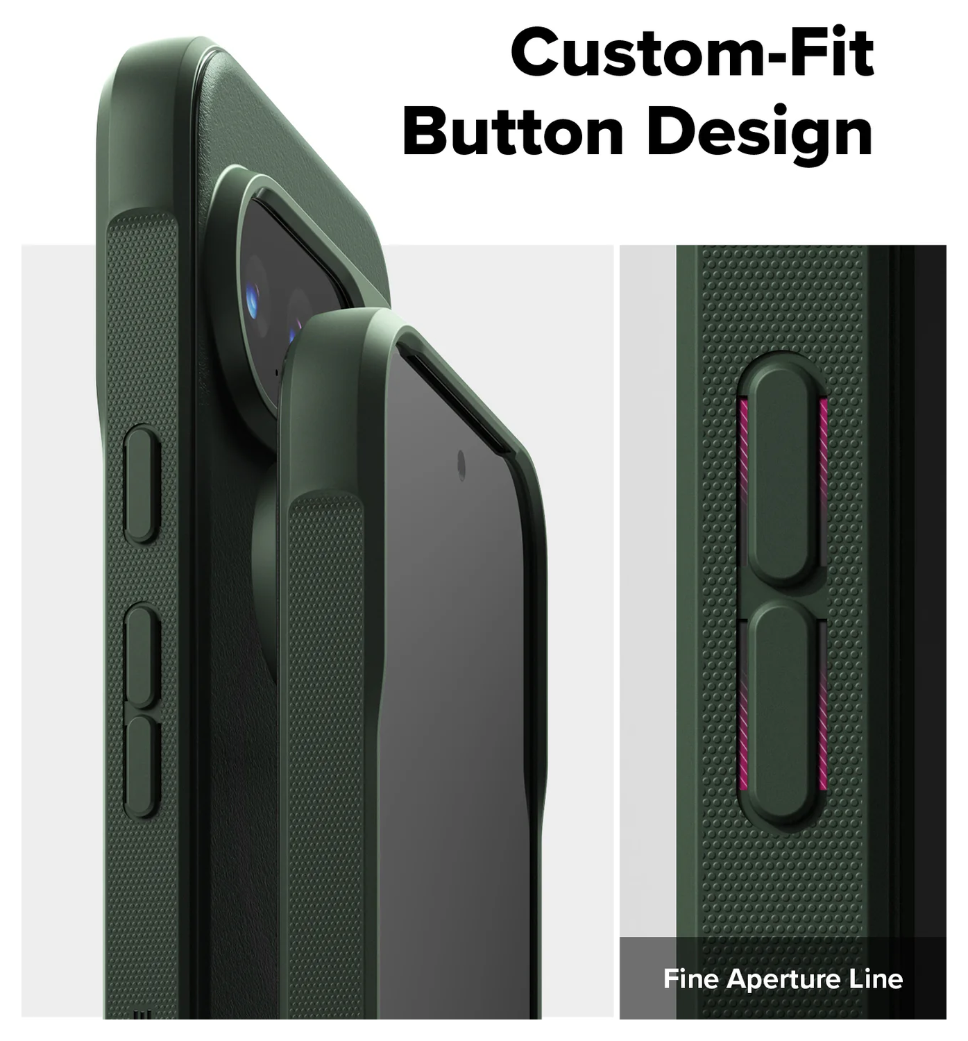 Ringke Onyx Google Pixel 10 Pro Hoesje Flexibel TPU Back Cover Groen afbeelding 3