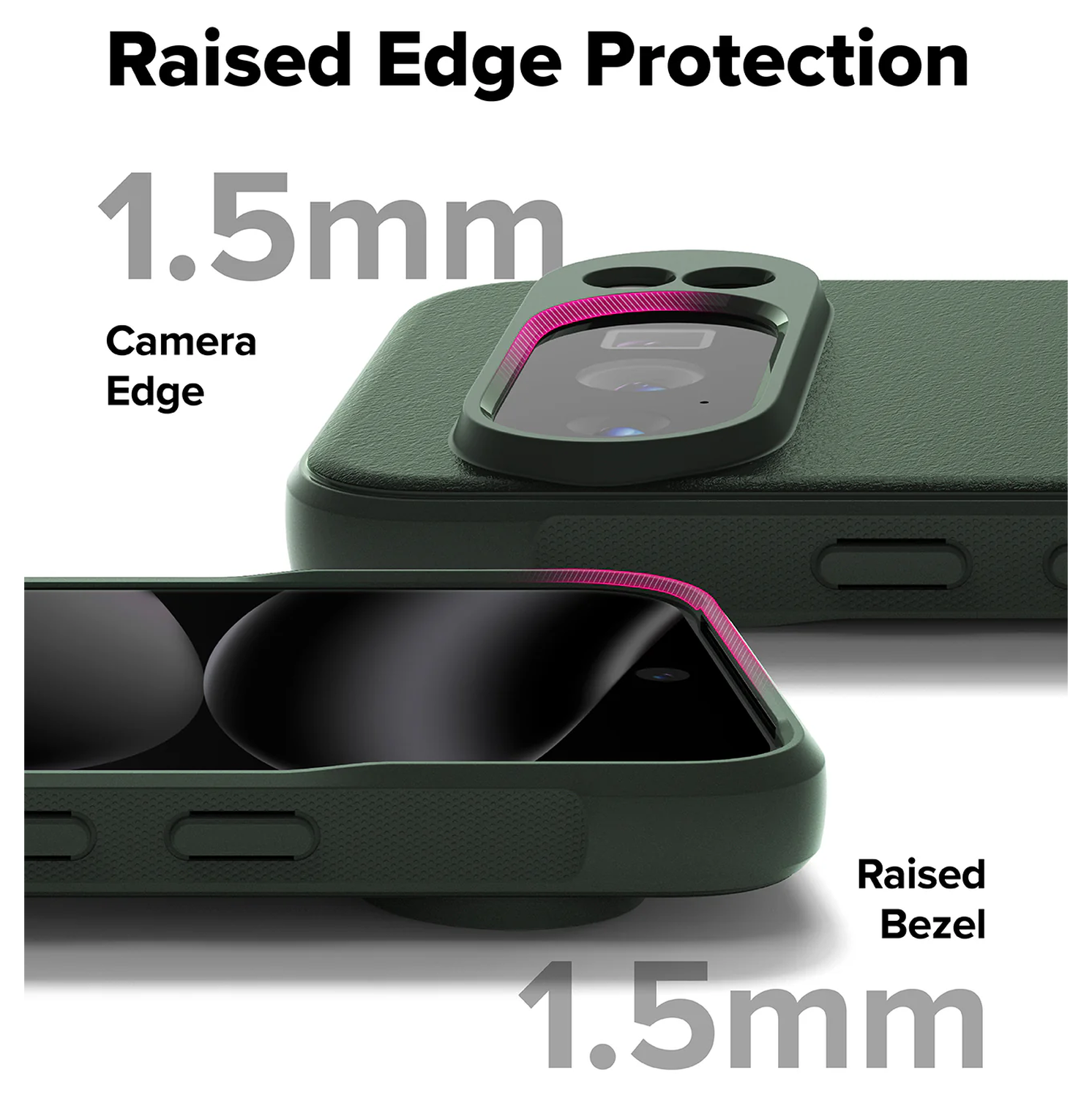 Ringke Onyx Google Pixel 10 Pro Hoesje Flexibel TPU Back Cover Groen afbeelding 4