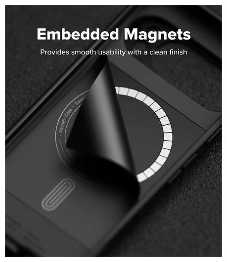 Ringke Onyx Magnetic Google Pixel 10 Pro Hoesje MagSafe Zwart afbeelding 9