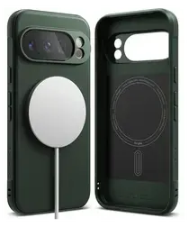 Ringke Onyx Magnetic Google Pixel 10 Pro Hoesje MagSafe Groen afbeelding