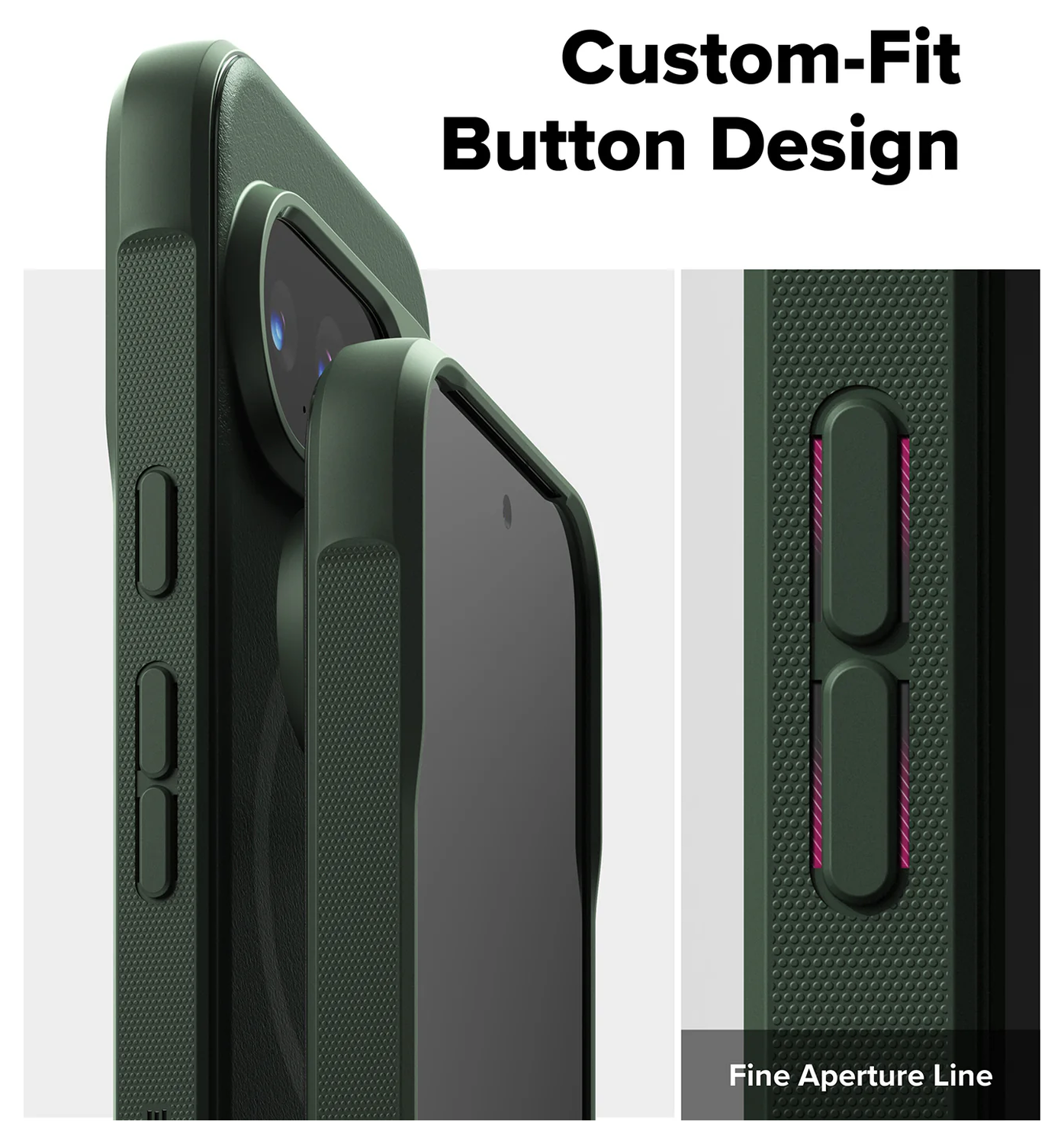 Ringke Onyx Magnetic Google Pixel 10 Pro Hoesje MagSafe Groen afbeelding 5