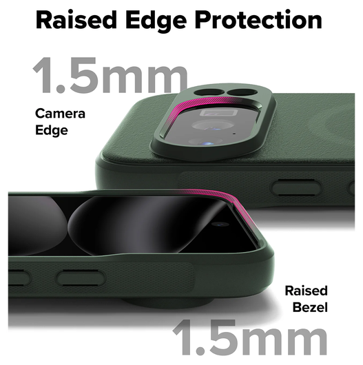 Ringke Onyx Magnetic Google Pixel 10 Pro Hoesje MagSafe Groen afbeelding 3