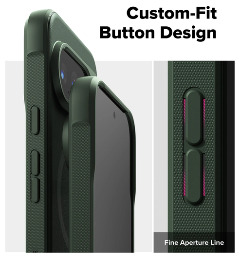 Ringke Onyx Magnetic Google Pixel 10 Pro Hoesje MagSafe Groen afbeelding 5