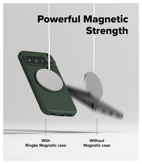 Ringke Onyx Magnetic Google Pixel 10 Pro Hoesje MagSafe Groen afbeelding 9