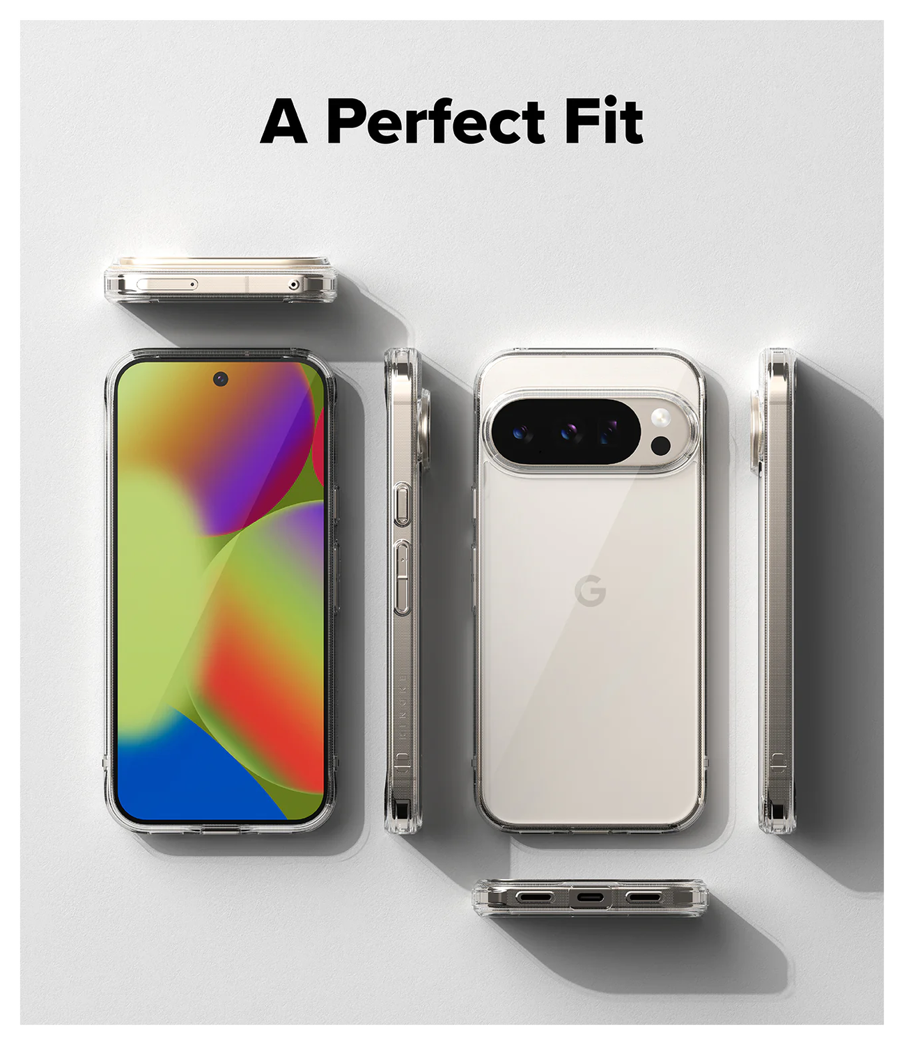 Ringke Fusion Google Pixel 10 Pro XL Hoesje Back Cover Transparant afbeelding 2