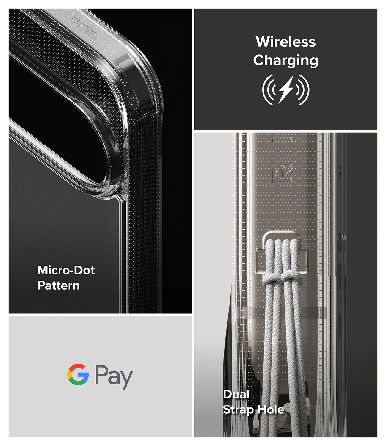Ringke Fusion Google Pixel 10 Pro XL Hoesje Back Cover Matte Transparant afbeelding 10