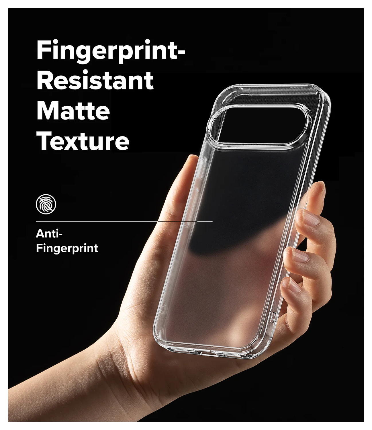 Ringke Fusion Google Pixel 10 Pro XL Hoesje Back Cover Matte Transparant afbeelding 6