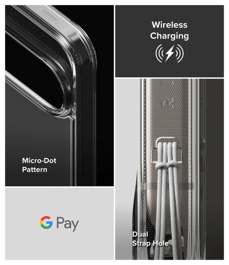 Ringke Fusion Google Pixel 10 Pro XL Hoesje Back Cover Matte Transparant afbeelding 10