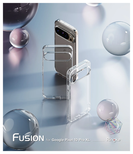 Ringke Fusion Google Pixel 10 Pro XL Hoesje Back Cover Matte Transparant afbeelding 5