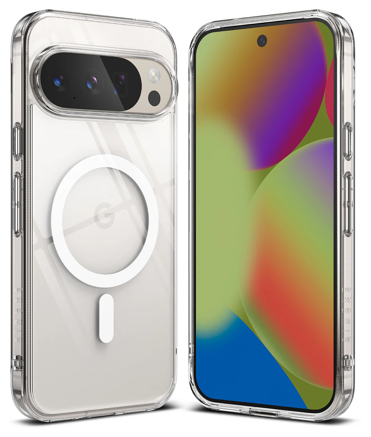 Ringke Fusion Magnetic Google Pixel 10 Pro XL Hoesje MagSafe Transparant afbeelding 1
