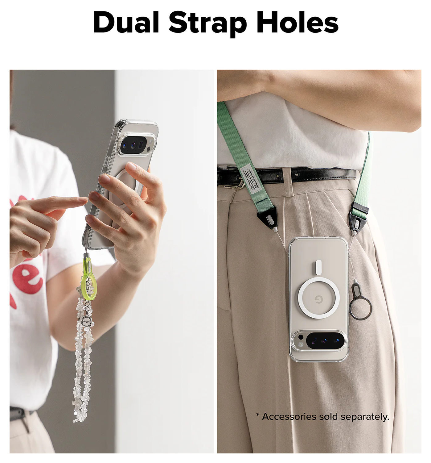 Ringke Fusion Magnetic Google Pixel 10 Pro XL Hoesje MagSafe Transparant afbeelding 12