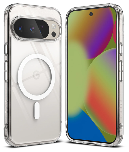 Ringke Fusion Magnetic Google Pixel 10 Pro XL Hoesje MagSafe Transparant afbeelding 1