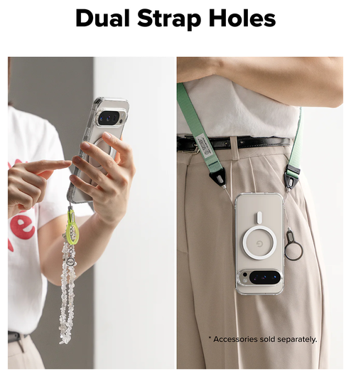 Ringke Fusion Magnetic Google Pixel 10 Pro XL Hoesje MagSafe Transparant afbeelding 12