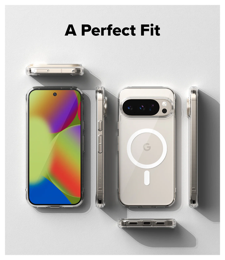 Ringke Fusion Magnetic Google Pixel 10 Pro XL Hoesje MagSafe Transparant afbeelding 2