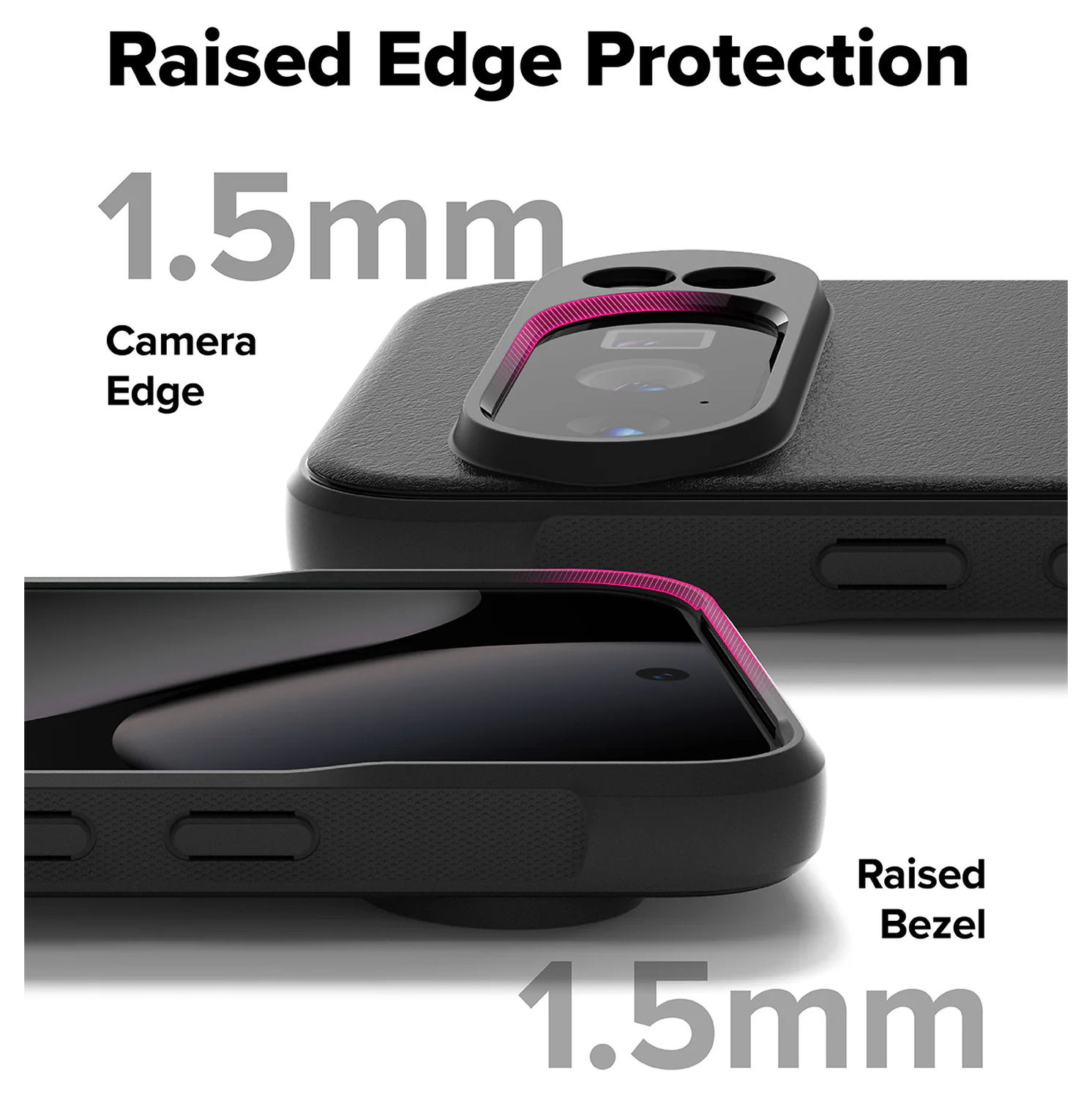 Ringke Onyx Google Pixel 10 Pro XL Hoesje Flexibel TPU Back Cover Zwart afbeelding 4