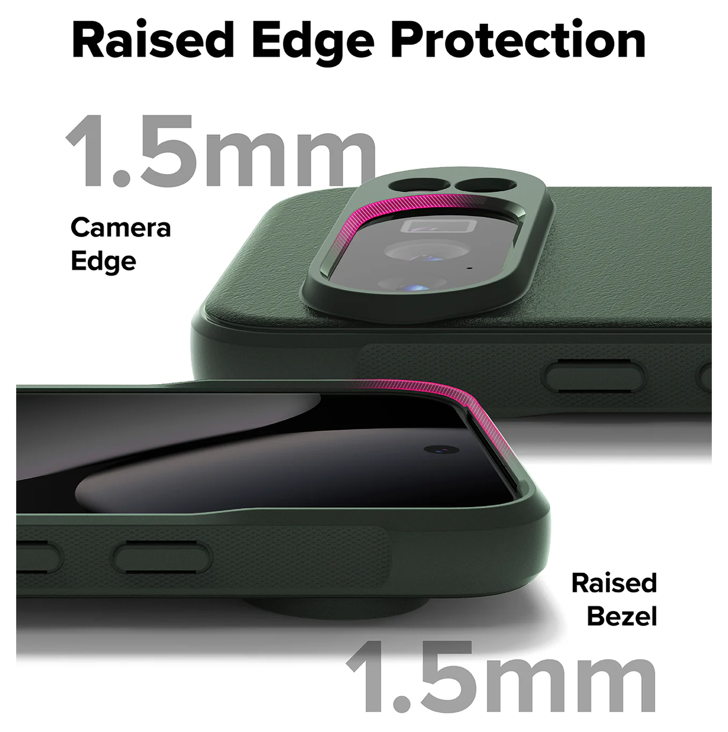 Ringke Onyx Google Pixel 10 Pro XL Hoesje Flexibel TPU Back Cover Groen afbeelding 4