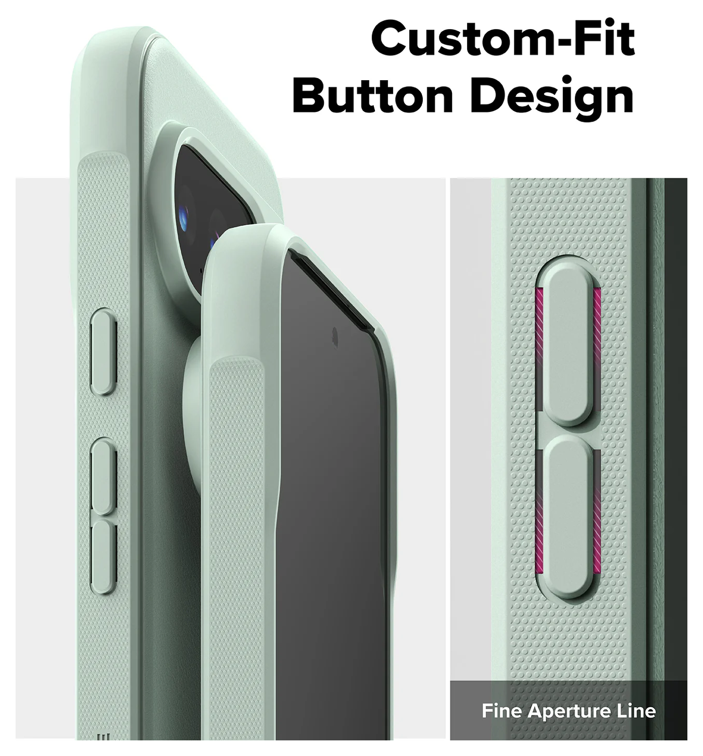 Ringke Onyx Google Pixel 10 Pro XL Hoesje Flexibel TPU Back Cover Mint afbeelding 3