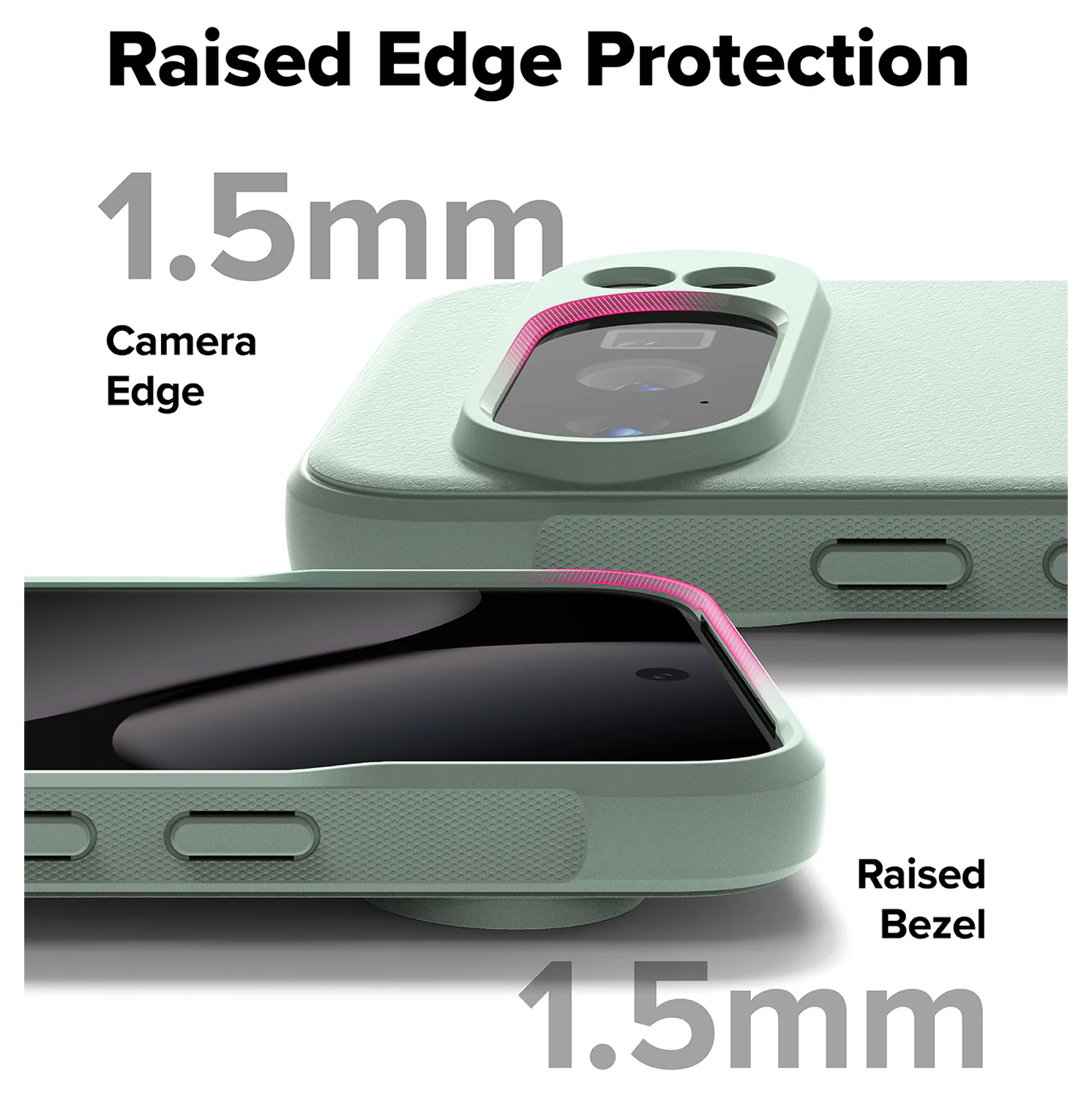 Ringke Onyx Google Pixel 10 Pro XL Hoesje Flexibel TPU Back Cover Mint afbeelding 4