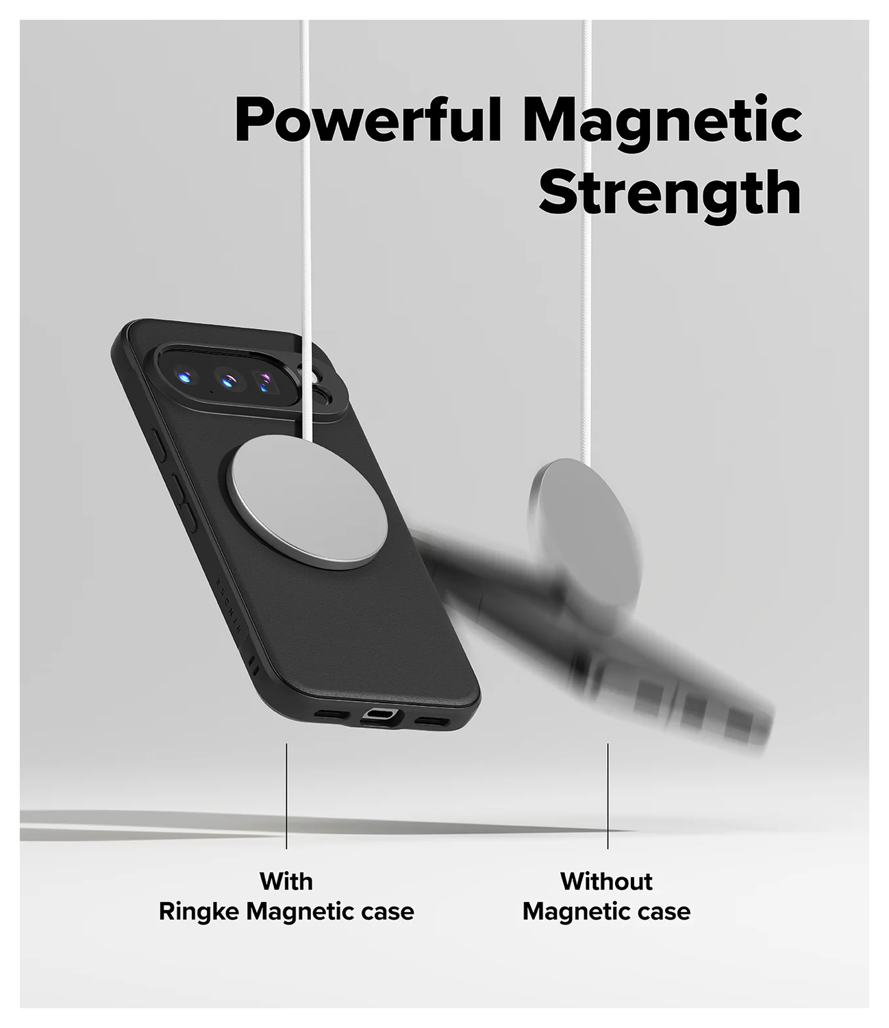 Ringke Onyx Magnetic Google Pixel 10 Pro XL Hoesje MagSafe Zwart afbeelding 8