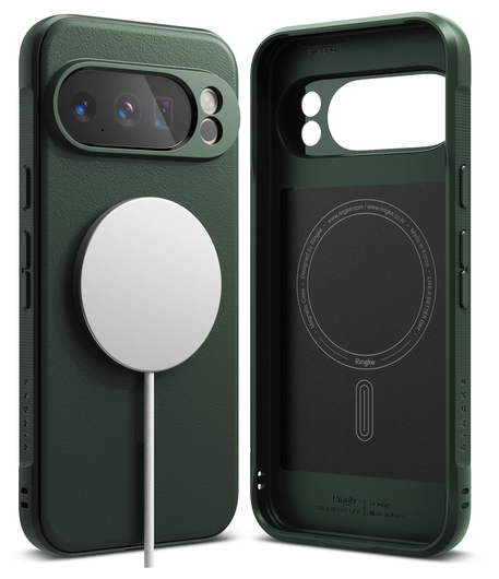 Ringke Onyx Magnetic Google Pixel 10 Pro XL Hoesje MagSafe Groen afbeelding 1