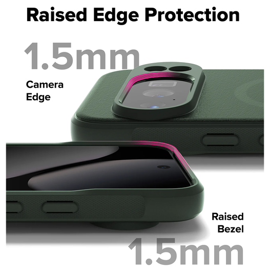 Ringke Onyx Magnetic Google Pixel 10 Pro XL Hoesje MagSafe Groen afbeelding 3