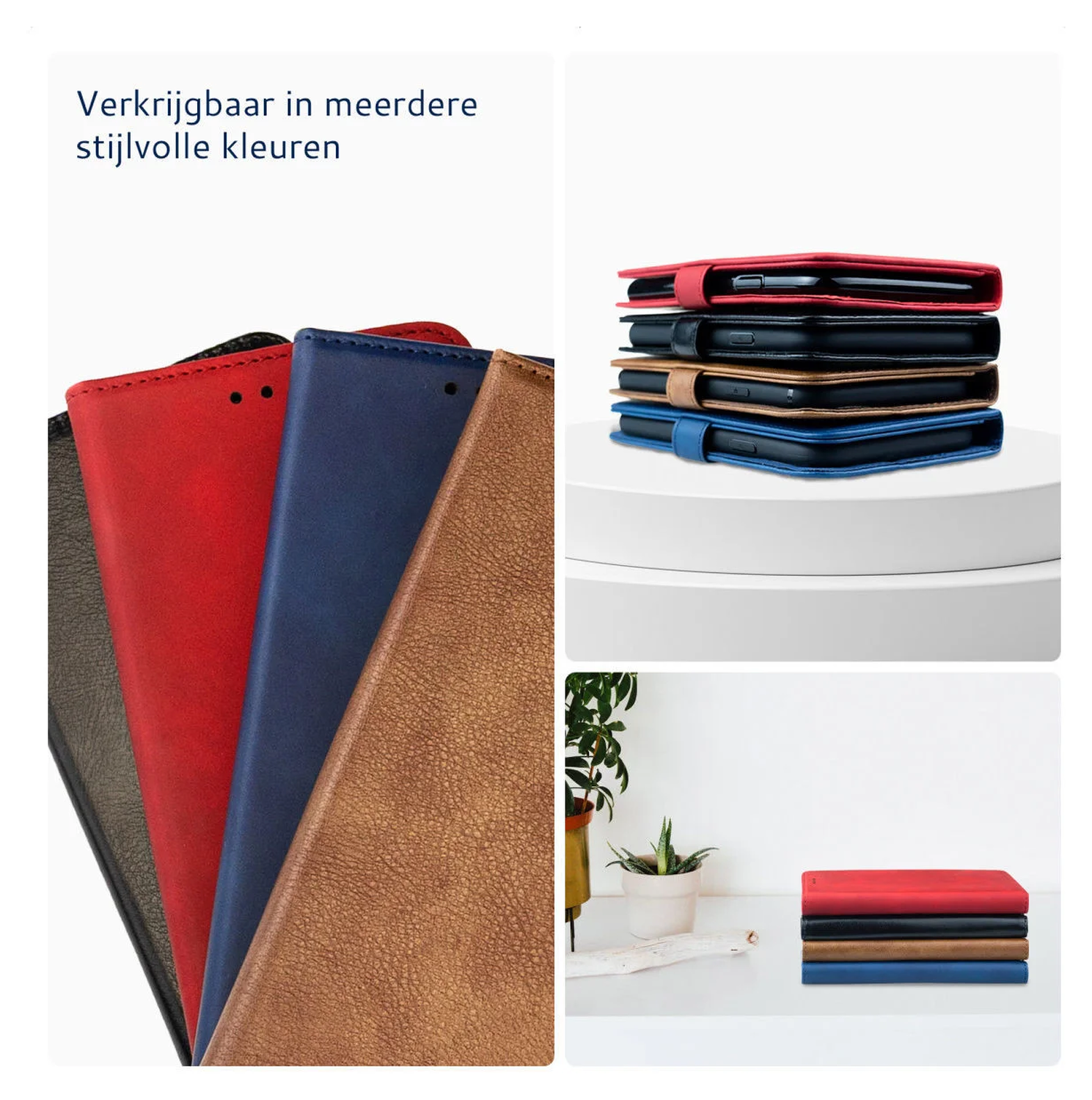 Rosso Element Samsung Galaxy S25 FE Hoesje Book Case Wallet Blauw afbeelding 7