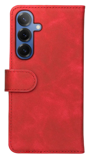 Rosso Element Samsung Galaxy S25 FE Hoesje Book Case Wallet Rood afbeelding 2