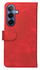 Rosso Element Samsung Galaxy S25 FE Hoesje Book Case Wallet Rood afbeelding 2