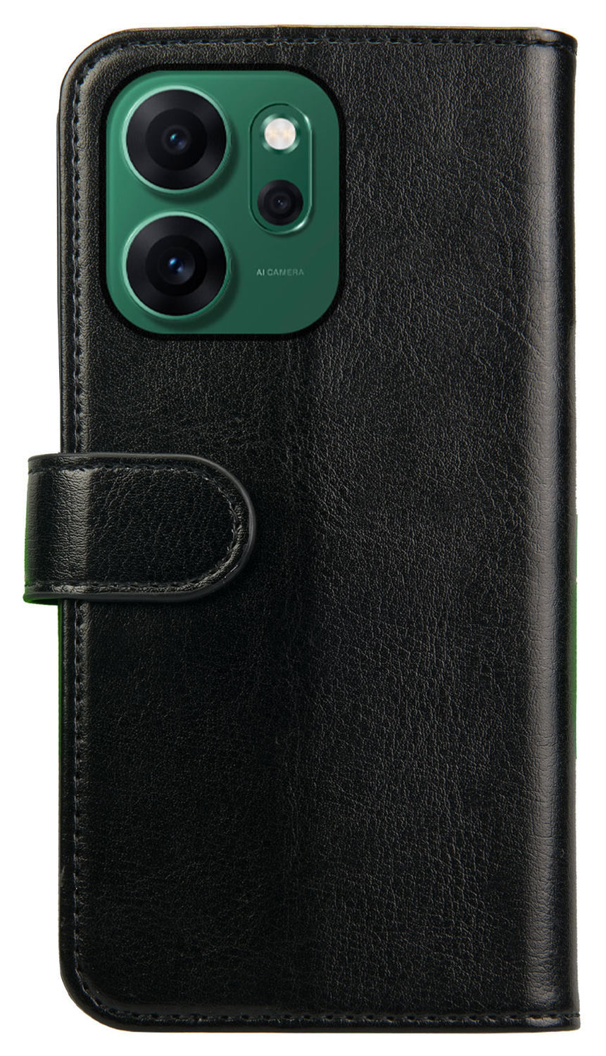 Rosso Element Oppo Reno 14 F Hoesje Book Case Wallet Zwart afbeelding 2