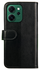 Rosso Element Oppo Reno 14 F Hoesje Book Case Wallet Zwart afbeelding 2