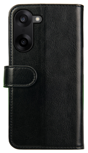 Rosso Element OnePlus Nord CE 5 Hoesje Book Case Wallet Zwart afbeelding 2