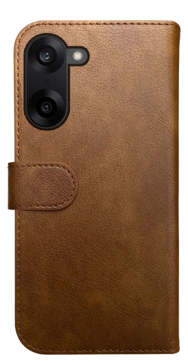 Rosso Element OnePlus Nord CE 5 Hoesje Book Case Wallet Bruin afbeelding 2