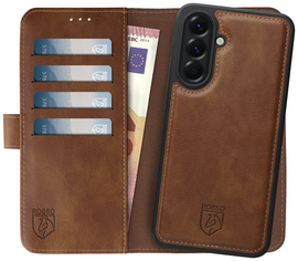Rosso Element Uitneembaar 2-in-1 Samsung Galaxy S25 FE Hoesje Bruin afbeelding