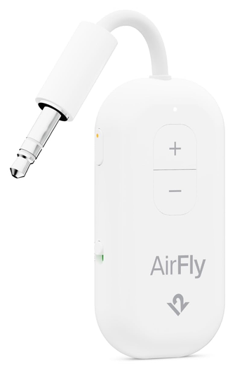 Twelve South AirFly Pro 2 Wireless Bluetooth Transmitter/Receiver 3.5mm Jack Wit afbeelding 1