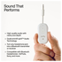 Twelve South AirFly Pro 2 Wireless Bluetooth Transmitter/Receiver 3.5mm Jack Wit afbeelding 4