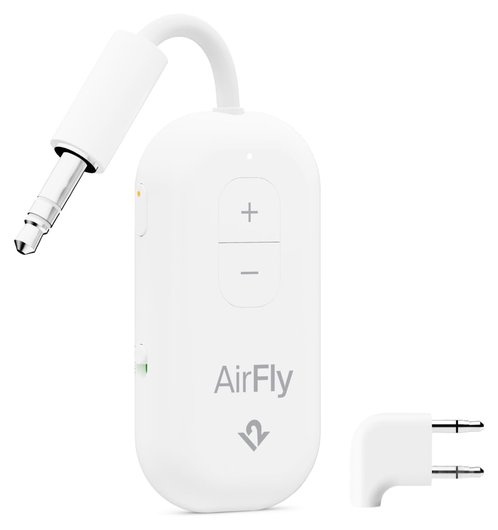 Twelve South AirFly Pro 2 Deluxe Wireless Bluetooth Transmitter/Receiver Wit afbeelding 1