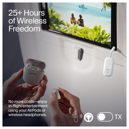 Twelve South AirFly Pro 2 Deluxe Wireless Bluetooth Transmitter/Receiver Wit afbeelding 5