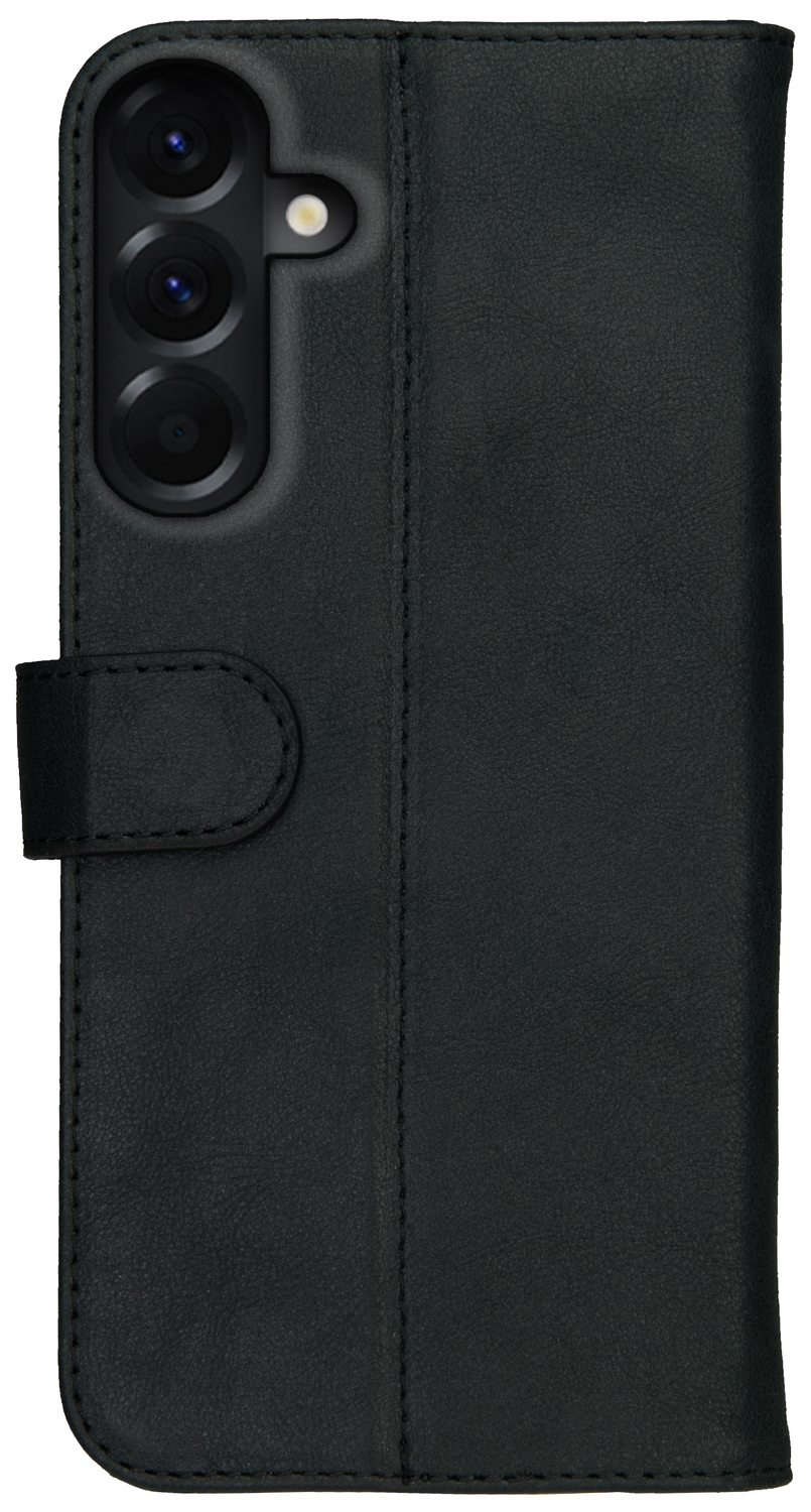 Rosso Deluxe Samsung Galaxy A17 Hoesje Echt Leer Book Case Zwart afbeelding 10