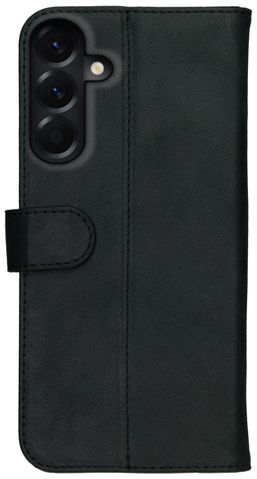 Rosso Deluxe Samsung Galaxy A17 Hoesje Echt Leer Book Case Zwart afbeelding 10
