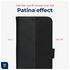 Rosso Deluxe Samsung Galaxy A17 Hoesje Echt Leer Book Case Zwart afbeelding 8