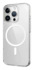 Apple iPhone 16 Pro Max Hoesje Hard Cover met MagSafe Transparant