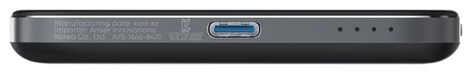 Anker MagGo 15W Slim Qi2 / MagSafe Powerbank met USB-C Poort 5.000mAh Zwart afbeelding 7